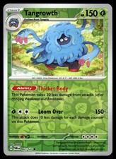 Tangrowth 002/167 Common Twilight Masquerade Pokemon Reverse Holo Near Mint
