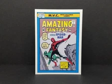 1990 Impel Marvel Universe #126 M.V.C. Amazing Fantasy #15 (Spider-Man 1st App)