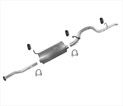 Muffler Exhaust Pipe System For 2004 2008 2012 Colorado Extended Cab Crew Cab