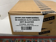 2026 Panini Donruss Elite Factory Sealed Blaster Case Of 20 Boxes