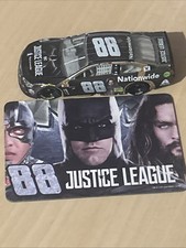 Dale Earnhardt Jr. #88 Justice League Nascar Diecast Loose 1/64 Car And Magnet