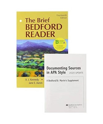 Loose-Leaf Version for the Brief Bedford Reader 14e & Documenting Sources in APA