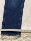 Old Navy Women’s Size 14 Jeans High Rise Straight Leg Button Fly Curvy Raw Hem