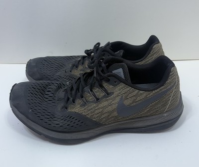 Nike Zoom Winflo 4 Running Shoes Men's Size 10.5 Gray 898466-007