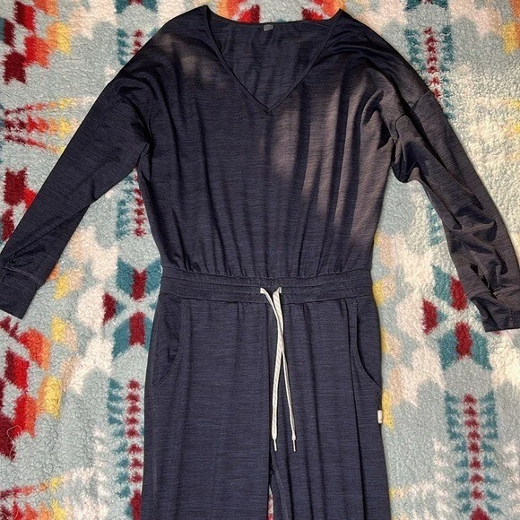 vuori long sleeve lux jumpsuit 