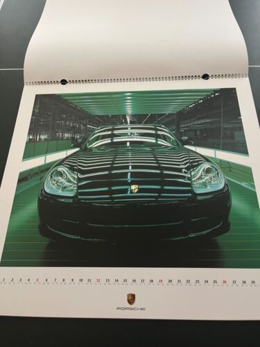 Vintage Vollfarbfotografie 2003 Porsche in Leipzig Werkskalender - Bild 2 von 6