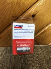 Lincoln 5852 Hydraulic Coupler for Hand Operated Grease Guns New