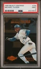 1995 Select Certified Baseball Mirror Gold Michael Tucker #134 PSA 8.5