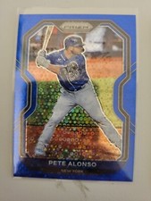 Pete Alonso Blue Donut Circles 68/199 2021 Panini Prizm Baseball