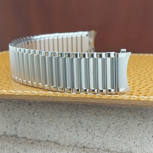 Vintage Pulsar Speidel USA 18mm Stainless Steel nos Unused Watch Band - Picture 6 of 6