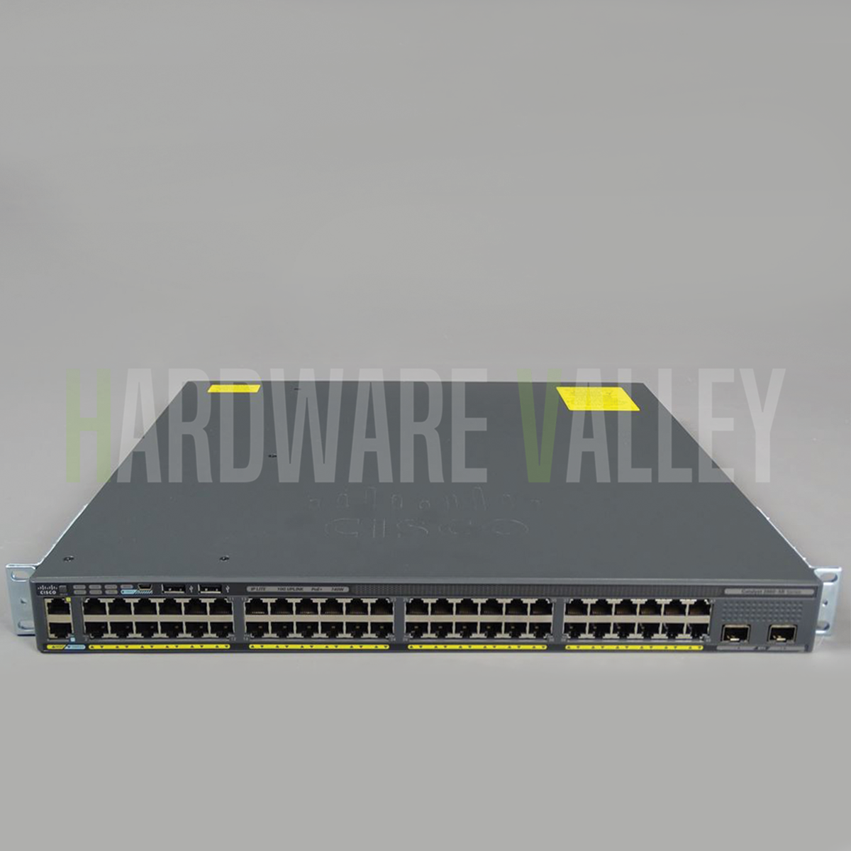 CISCO WS C2960X 48TD L   Cisco Catalyst 2960X Series 48 Port switch (48x 1G Base T, 2x SFP+) Integrated PSU, LAN Base