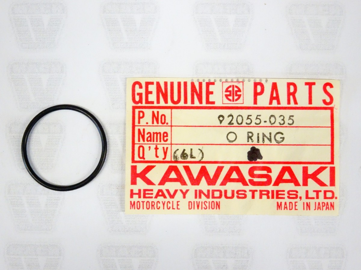 Kawasaki NOS NEW 92055-035 O Ring Z1 H1 H2 S1 S2 S3 EN ER EX F9
