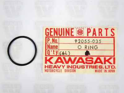 Kawasaki NOS NEW 92055-035 O Ring Z1 H1 H2 S1 S2 S3 EN ER EX F9 F11 F12MX KE KH