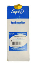 Supco Air Conditioning HVAC Round Dual Motor Run Capacitor 45 5 MFD 370V