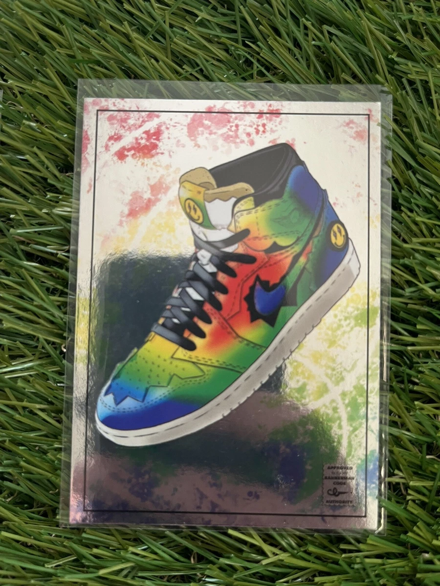 footlocker x panini nike Jordan 1 balvin Card TRUSTED SELLER