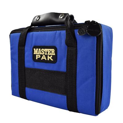 Karella Darttasche MASTER PAK - blau | Dart Etui Tasche für Dartpfeile Flights