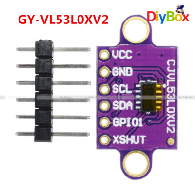 VL53L0X Time-of-Flight Distance Sensor Breakout GY-VL53L0XV2V Module for Arduino