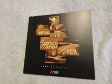 1999 Mitsubishi Full Car Line New Car Brochure NOS
