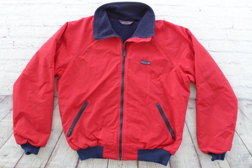 Vintage Mens PATAGONIA Red Shelled Blue 