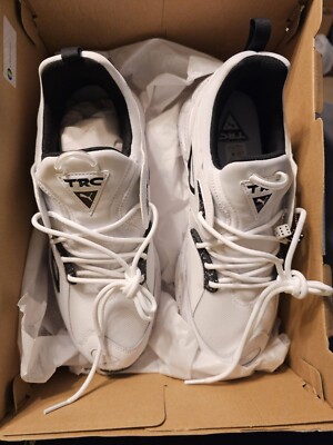 Puma TRC Blaze Chance White Black Sneakers, New Shoes 386430-01 Men's Size 11.5