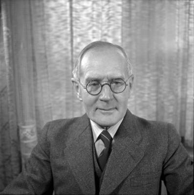 Edouard Blaser professor around 1950 Historic Switzerland Old Photo