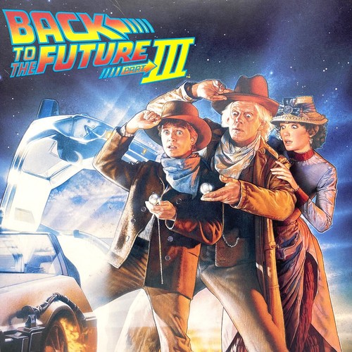 1989 Michael J Fox Christopher Lloyd Mary Steenburgen Back To The Future III 3