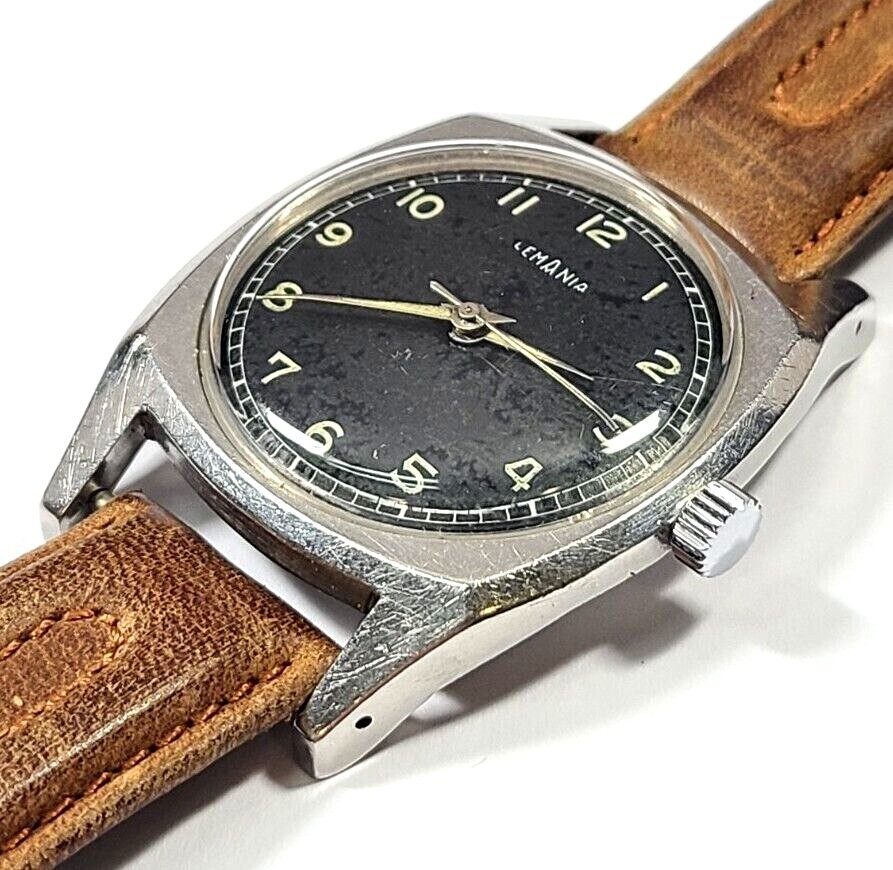 Lemania Majetek Vokenske Spravy Czech Air Force Pilots Watch | eBay