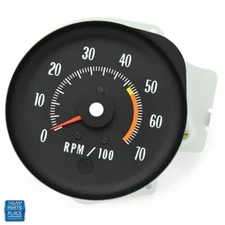  71-72 Chevelle EL Camino OE Style Dash Cluster Gauge Tach Tachometer 5000 RPM