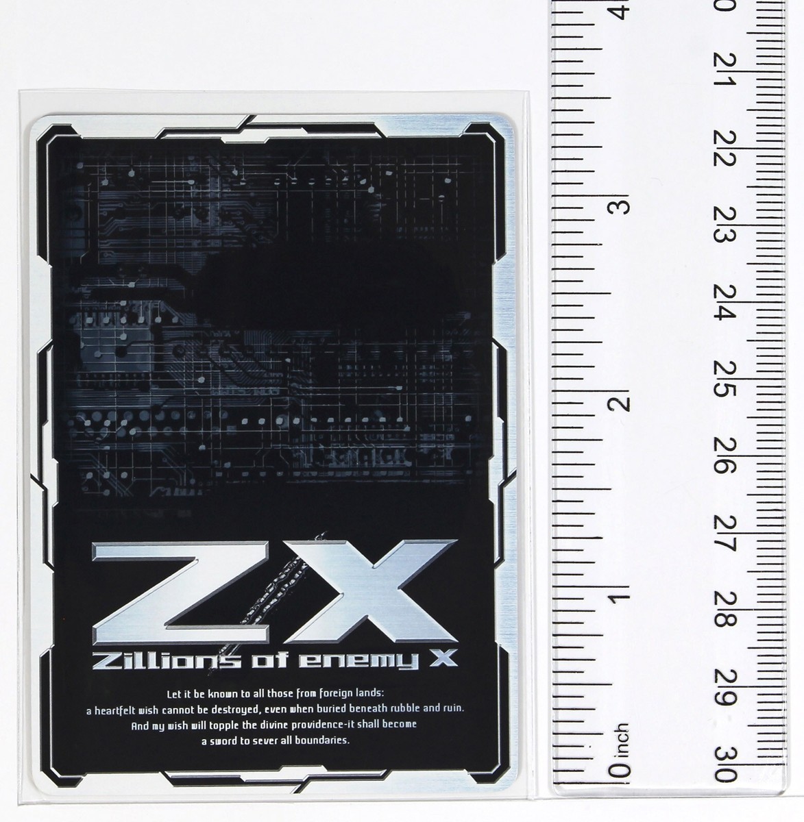 Z/X Zillions of Enemy X Holo Card TCG E02-032 SR Nippon Ichi