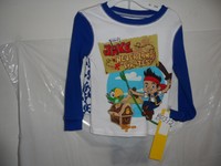Disney Baby Boy's 2pc 1white Blue Ls Jake Neverland Top2 Bottoms Size 3 Disney Baby Boy's 2pc 1white Blue Ls Jake Neverland Top2 Bottoms Size 3
