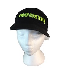 Disney Parks Monsters Inc Embroidered Youth Adjustable Black Baseball Cap Hat