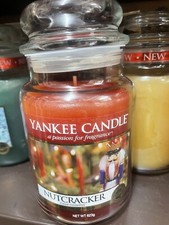 Nutcracker Large Yankee Candle please see pics slight discolouration rare