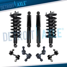 4WD Front Struts Rear Shocks Sway Bars for 2004 2005 2006 - 2015 Nissan Armada