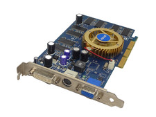 ASUS V9570GE GAMER EDITION GEFORCE FX 5700LE 256MB DVI VGA S-VIDEO #GK11147