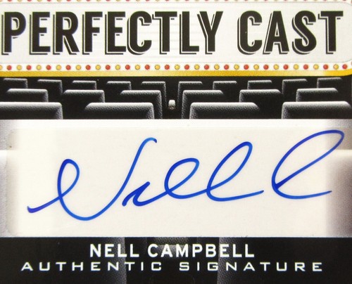 AUTOGRAPH Leaf POP CENTURY 2013 LITTLE NELL Campbell COLUMBIA, RHPS Rocky Horror - Picture 2 of 4