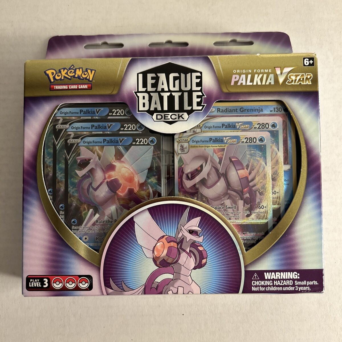 Pokemon TCG Origin Forme Palkia VSTAR League Battle Deck Box Sealed  820650852367