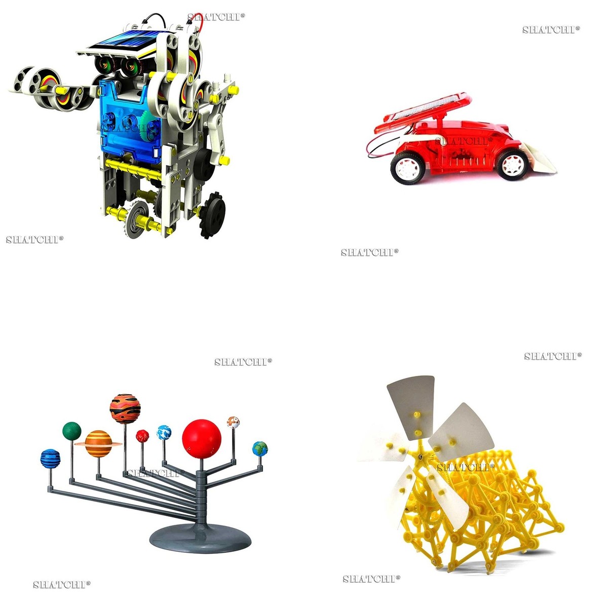 Buy 14 in 1 Educational DIY Solar Robot Toy Kit for Kids