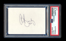 AL BUMBRY SIGNED MINT CUT PSA/DNA AUTOGRAPHED BALTIMORE ORIOLES 1983 WSC