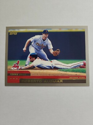 ROBERTO ALOMAR 2000 TOPPS BASEBALL CARD # 140 E3232