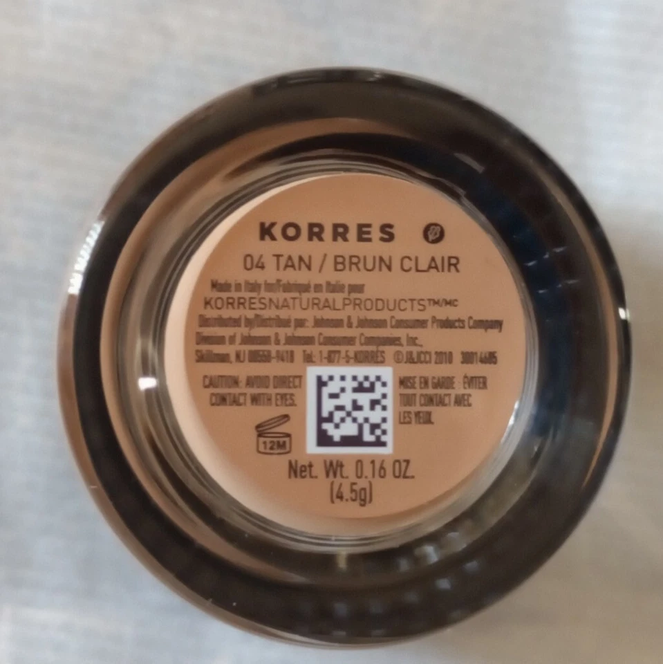 Corrector antiarrugas Korres Quercetina roble 04 bronceado 0,16 oz nuevo en caja Foto 4 de 4