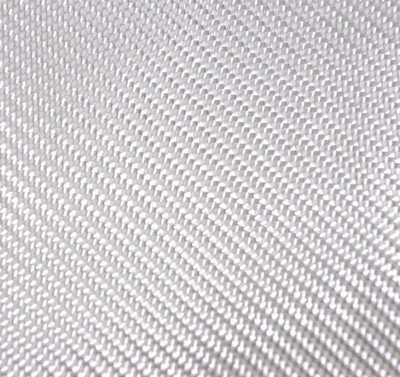 Twill Glasgewebe 390g. zum Laminieren mit Polyester- oder Epoxidharzen