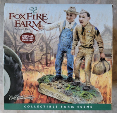 1997 Ertl Foxfire Farm by Lowell Davis Welcome Home Present Cold