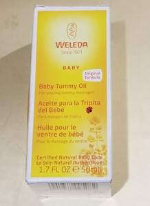 weleda baby tummy oil