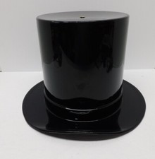 Vintage Top Hat Ice Bucket Drink Holder Plastic Bowl Party Favor Magician