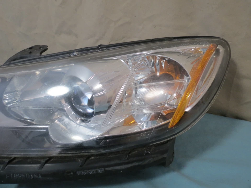 ✅ 09 10 11 Mazda RX8 RX-8 HALOGEN REGULAR Headlight Lamp Left DRIVER Side OEM - Image 4 of 4