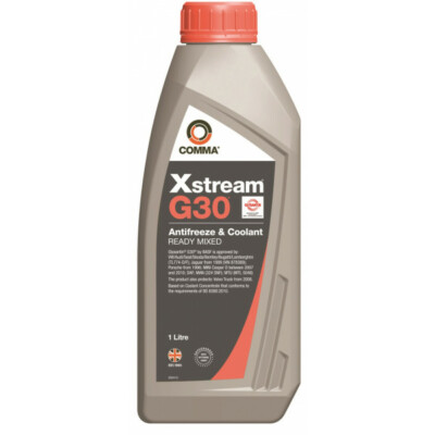 COMMA Xstream G30 Antifreeze & Coolant - Ready To Use - 1 Litre XSM1L [AU]