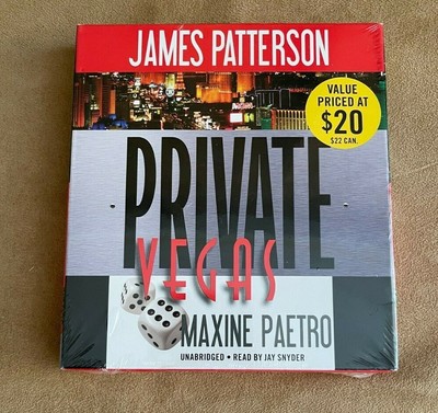 Private Vegas by James Patterson & Maxine Paetro (#9 ) Unabridged CD Audio Book