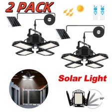 Solar Pendant Light Outdoor Indoor Solar Powered Motion Sensor Shed Light,168LED