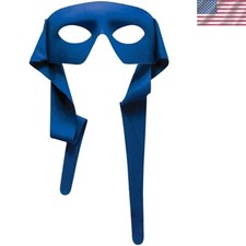 Versatile Adult Eye-Mask with Secure Ties and Molded Nose Design for Comfort