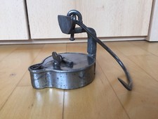 Stara lampa górnicza / blaszana żaba, Wilhelm Seippel, Bochum